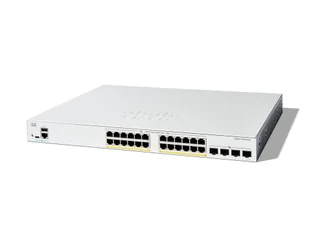Cisco C1200-24FP-4X łącza sieciowe Zarządzany L2/L3 Gigabit Ethernet (10/100/1000) Biały - Pozostałe akcesoria sieciowe - miniaturka - grafika 1