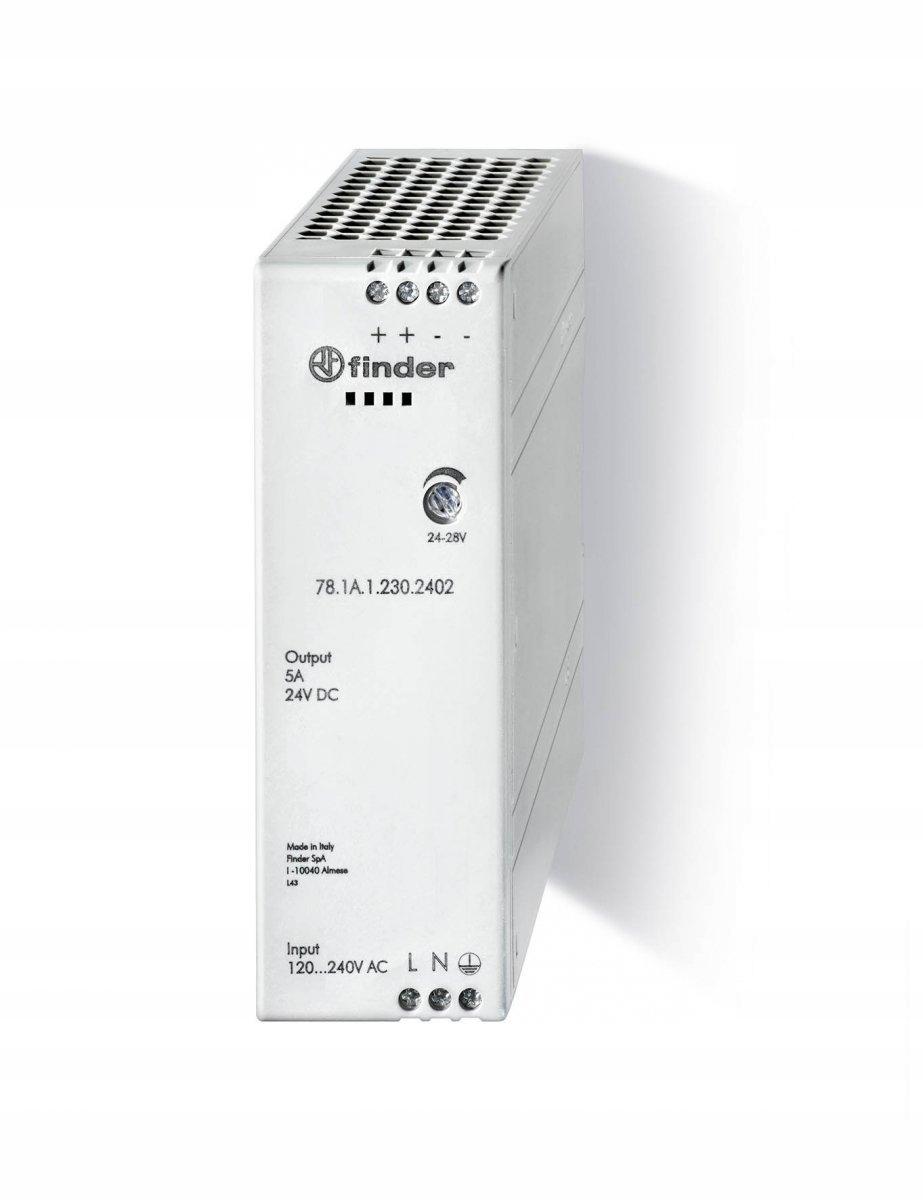 BCS finder Zasilacz Impulsowy 120W 24V 120-250V AC 78.1A.1.230.2402 78.1A.1.230.2402
