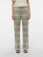 Spodnie damskie - Vero Moda Spodnie "Dicte" w kolorze jasnozielonym - miniaturka - grafika 1