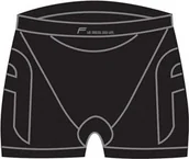 Bielizna sportowa damska - Fuse Bokserki damskie AllSeason Megalight 200 czarne r. L FSE-11-1202-7-3-0002 - miniaturka - grafika 1