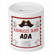 Skarbonki - Skarbonka 330 ml Dla Ady Córki Dziecka Prezent z Nadrukiem ze Zdjęciem - miniaturka - grafika 1