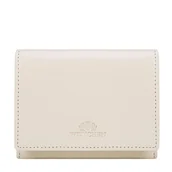 Portfele - Skórzany damski portfel z ochroną RFID kremowy - miniaturka - grafika 1