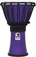 Instrumenty perkusyjne - Toca TFCDJ-7MV 7-calowy Freestyle Colorsound Djembe - Metaliczny indygo TFCDJ7MI - miniaturka - grafika 1
