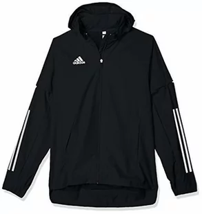 Adidas męska kurtka sportowa CON20 AW JKT, czarny/biały, L EA2507 - Kurtki męskie - miniaturka - grafika 1