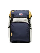 Plecaki - Plecak Tjm Travel Flap Backpack AM0AM08560 Granatowy - Tommy Hilfiger - miniaturka - grafika 1