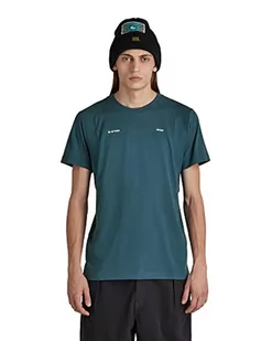 G-STAR RAW Moto T-Shirt męski, Niebieski (Nitro D21551-c336-1861), S - Koszulki męskie - miniaturka - grafika 1