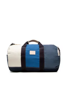 Torby podróżne - TOMMY HILFIGER Torba Sustainable Canvas Large Duffle AM0AM08467 Niebieski - grafika 1