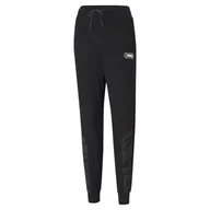 Dresy damskie - Spodnie dresowe damskie Puma REBEL HIGH WAIST TR czarne 58582551-XS - miniaturka - grafika 1