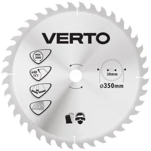 Verto Tarcza do cięcia 61H142 350 x 30 mm do pilarki widiowa - Tarcze do pił - miniaturka - grafika 1