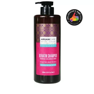 Arganicare Arganicare Keratin Shampoo Szampon do włosów z keratyną 1000 ml - Szampony do włosów - miniaturka - grafika 1