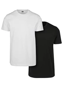 Urban Classics Męski T-shirt basic, 2 sztuki, Khaki+czerwone wino, XXL - Koszulki męskie - miniaturka - grafika 1