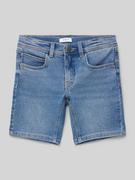 Spodnie i spodenki dla dziewczynek - Szorty jeansowe model ‘RYAN’ - miniaturka - grafika 1