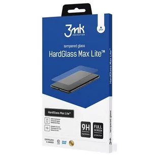 Szkło hartowane 3MK HardGlass Max Lite do Xiaomi 12 Lite - Szkła hartowane na telefon - miniaturka - grafika 1