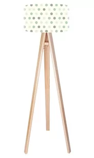 Macodesign Lampa podłogowa Pastelowe kropeczki tripod-foto-261p, 60 W - Lampy stojące - miniaturka - grafika 1