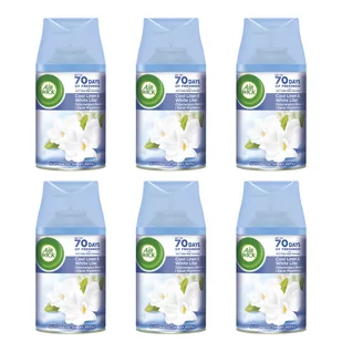 Zestaw Air Wick Freshmatic Orzeźwiająca Bawełna i Kwiat Migdałowca 6*250 ml - Wkład Zapas Odświeżacz Powietrza - Odświeżacze powietrza - miniaturka - grafika 1