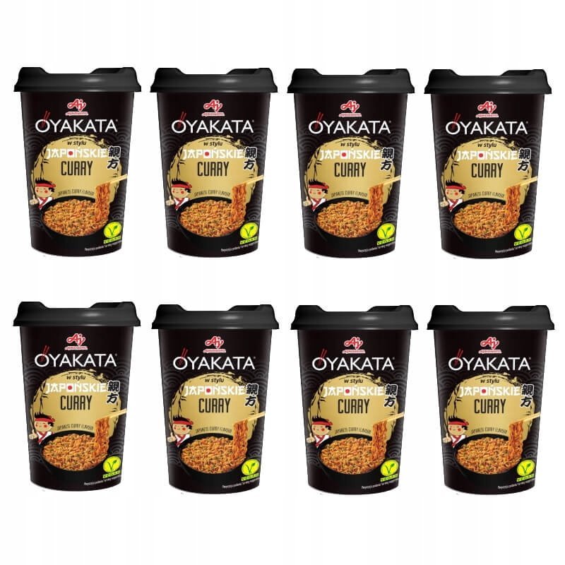 Danie gotowe Oyakata Japońskie Curry (makaron) x8