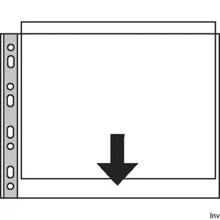 Esselte-Leitz Leitz  plastikowa koszulka Plus 55230 - Koszulki na dokumenty - miniaturka - grafika 1