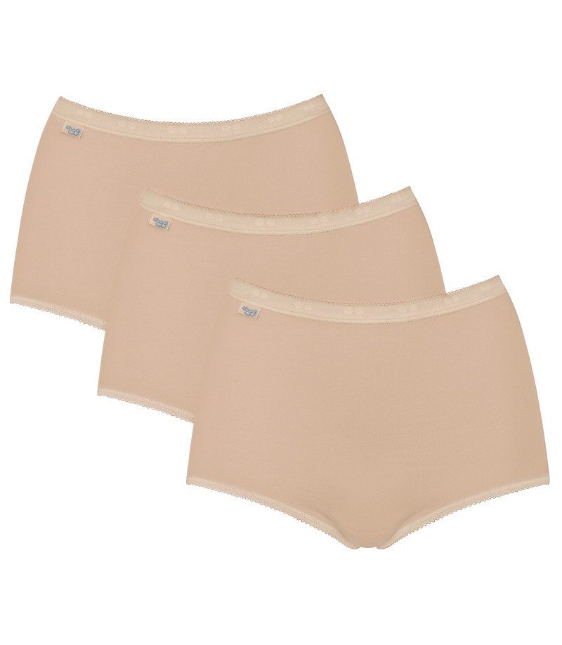 3 x Majtki damskie sloggi Basic+ Maxi 3P-42