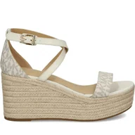 Espadryle damskie - Espadryle damskie Michael Kors 40S2SEMS1B-150 Kolor: Beżowy Rozmiar: 41 - miniaturka - grafika 1