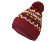 Czapki damskie - esmara® Czapka termiczna damska z pomponem (Czerwony) - miniaturka - grafika 1