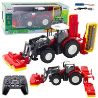 Zabawki zdalnie sterowane - Traktor Rolniczy Z Kosiarkami Do Trawy Zdalnie Sterowany RC 2.4G - miniaturka - grafika 1