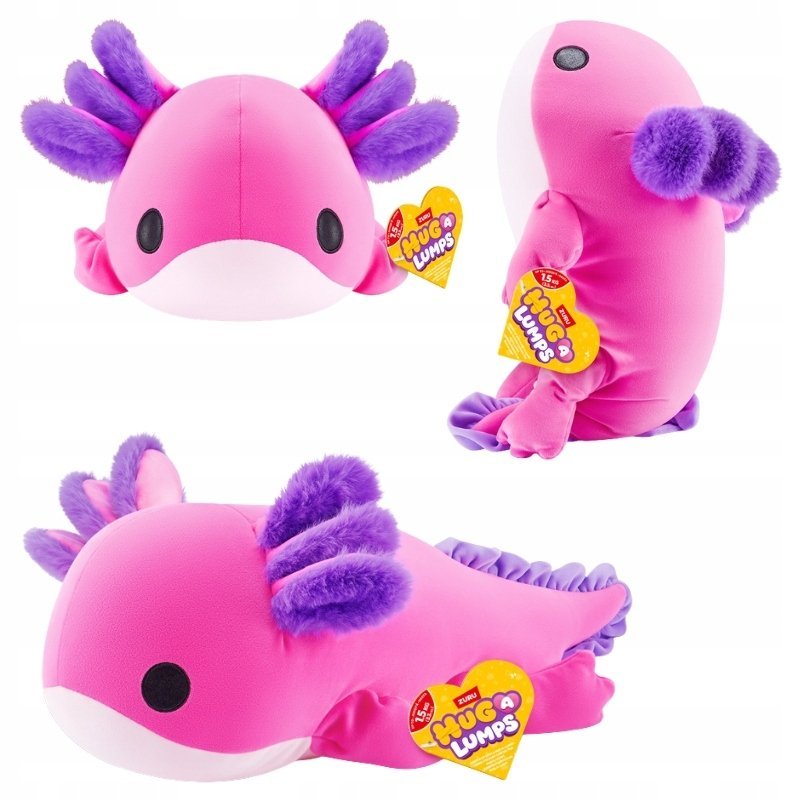 Maskotka obciążeniowa Hug a Lumps 0,75kg Axolotl Ally 30 cm
