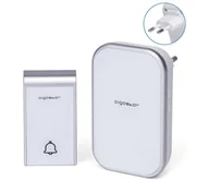 Dzwonki i gongi - Aigostar - Dzwonek bezprzewodowy do kontaktu 230V IP44 biały - miniaturka - grafika 1