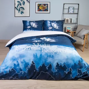 Darymex Pościel 160x200 bawełniana Komplet moja strona księżyca 61479/1 - Pościel - miniaturka - grafika 1