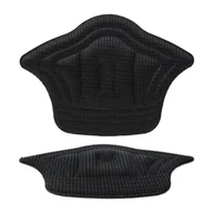 Pielęgnacja stóp - Piankowe Zapiętki Do Dużych Butów Wklejane Wkładki, Czarne - miniaturka - grafika 1