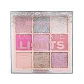 Cienie do powiek - Makeup Revolution London Ultimate Lights Shadow Palette cienie do powiek 8,10 g dla kobiet Feathered Pinks - miniaturka - grafika 1