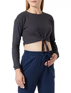 Koszulki i topy damskie - Noppies Maternity Top Pier Nursing Long Sleeve T-shirt damski, szary melanż P806, L - miniaturka - grafika 1