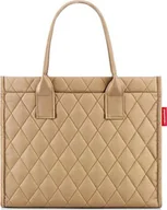 Torebki damskie - Torba Daily Shopper pikowana beżowa - miniaturka - grafika 1