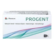 Płyny do soczewek kontaktowych - Płyn czyszczący soczewki twarde menicon PROGENT (5 dawek A i B) - miniaturka - grafika 1