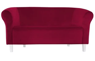 Sofa Milo MG31 czerwony nogi 15 białe - Sofy i kanapy - miniaturka - grafika 1