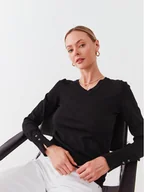 Swetry damskie - Guess Sweter W2YR31 Z2V62 Czarny Regular Fit - miniaturka - grafika 1