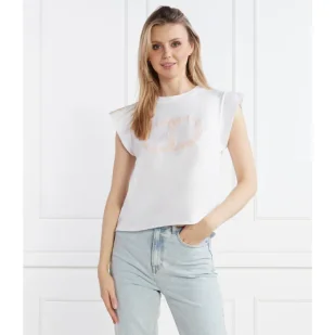 TWINSET T-shirt | Regular Fit - Koszulki i topy damskie - miniaturka - grafika 1