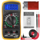 Multimetry - Cyfrowy Miernik Prądu Multimetr Tester Napięcia Xl830L - miniaturka - grafika 1