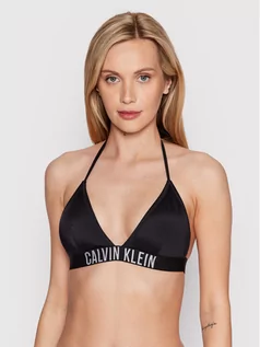 Stroje kąpielowe - Calvin Klein Swimwear Góra od bikini KW0KW01824 Czarny - grafika 1
