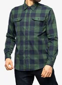 Odzież trekkingowa damska - Koszula Helikon-Tex Greyman Shirt - moss green checkered - miniaturka - grafika 1