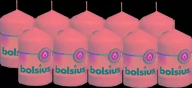Świece - Bolsius Świeca pieńkowa 80/50 kremowa - miniaturka - grafika 1