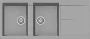 Zlew PLADOS INFINITY 116.20 URBAN GREY (szary N4) (NF11620N4) - Zlewozmywaki - miniaturka - grafika 1