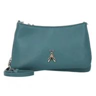 Torebki damskie - Patrizia Pepe Tris Torba na ramię Skórzany 22 cm zielony - miniaturka - grafika 1