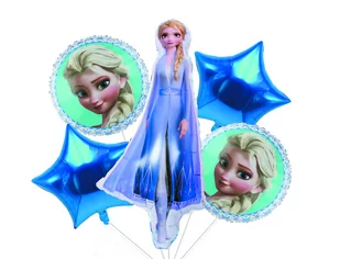 Zestaw balonów ELSA, Kraina Lodu, 5 el. - Balony i akcesoria - miniaturka - grafika 1