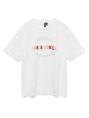 Koszulki i topy damskie - Vero Moda Koszulka w kolorze białym - miniaturka - grafika 1