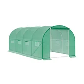 Szklarnie ogrodowe - Leziter Namiot foliowy 200x300x450 cm stelaż + folia - miniaturka - grafika 1