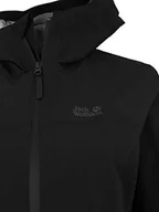 Kurtki damskie - Jack Wolfskin Kurtka JWP SHELL W black - XS - miniaturka - grafika 1
