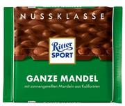 Czekolada - Ritter Sport- Ganze Mandel czekolada z Migdałami 100g - miniaturka - grafika 1
