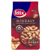 Orzeszki - Felix Migdały chrupiące lekko solone 180 g - miniaturka - grafika 1