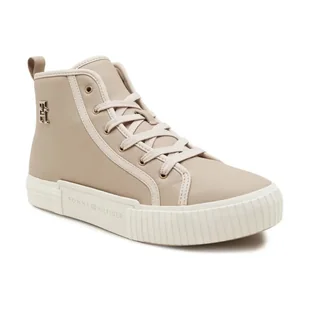 Tommy Hilfiger Skórzane trampki - Trampki damskie - miniaturka - grafika 1