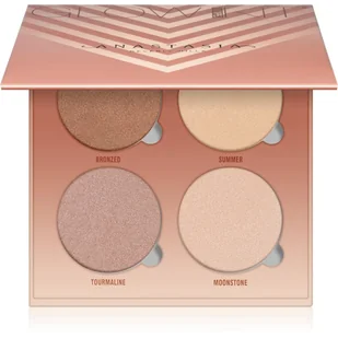 Anastasia Beverly Hills Rozświetlacze Sun Dipped Glow Kit - Rozświetlacze do twarzy i ciała - miniaturka - grafika 1